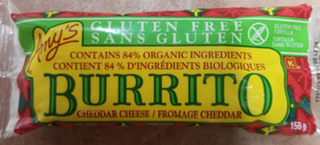 Burrito - Cheddar Cheese GF (Amy's)